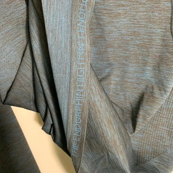 Lululemon Metal Vent Tech 1/2 Zip Pullover Mens Large Blue Long Sleeve - Picture 6 of 11